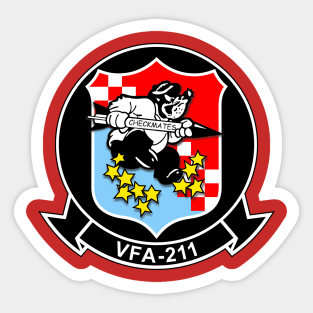 VFA-211 Checkmates - F/A-18 Super Hornet Sticker